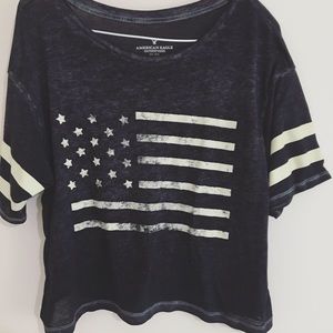 American Eagle Crop Top